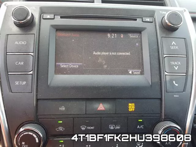 4T1BF1FK2HU398608 фото 10