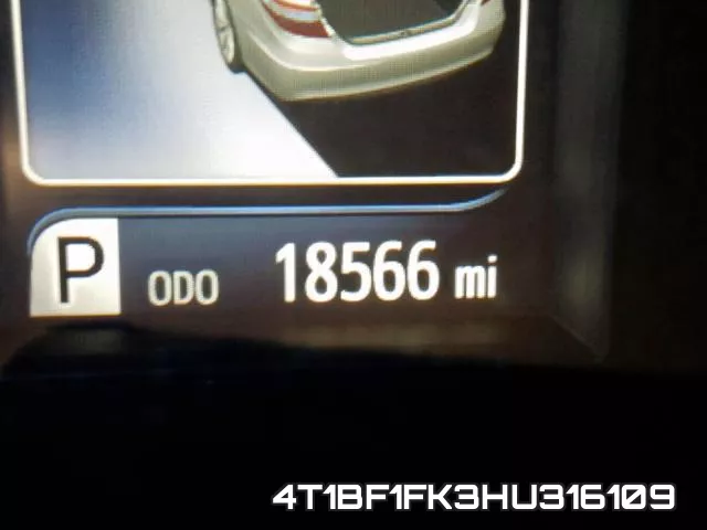 4T1BF1FK3HU316109 фото 9