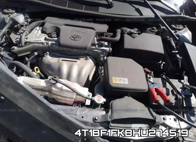 4T1BF1FK8HU274519 фото 2
