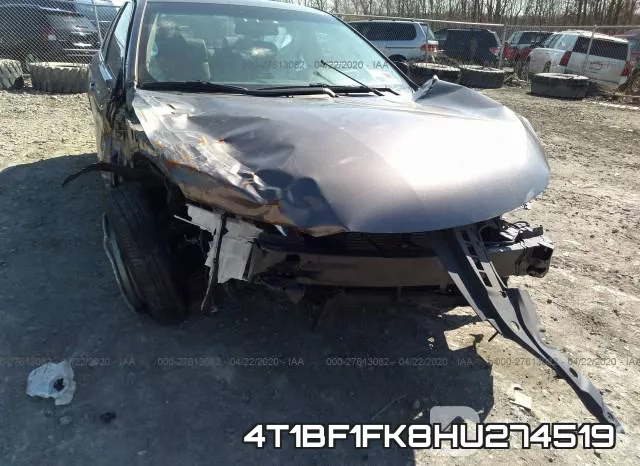 4T1BF1FK8HU274519 фото 7