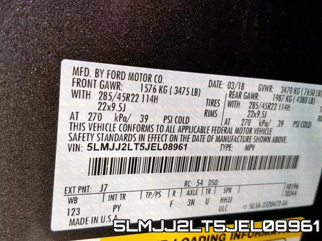 5LMJJ2LT5JEL08961 фото 2