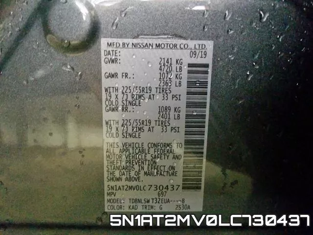 5N1AT2MV0LC730437 фото 2