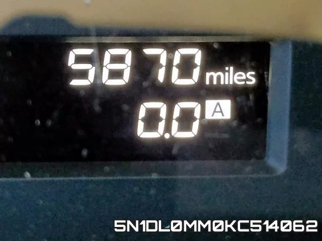 5N1DL0MM0KC514062 фото 9