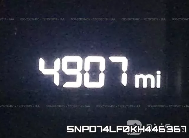 5NPD74LF0KH446367 фото 8