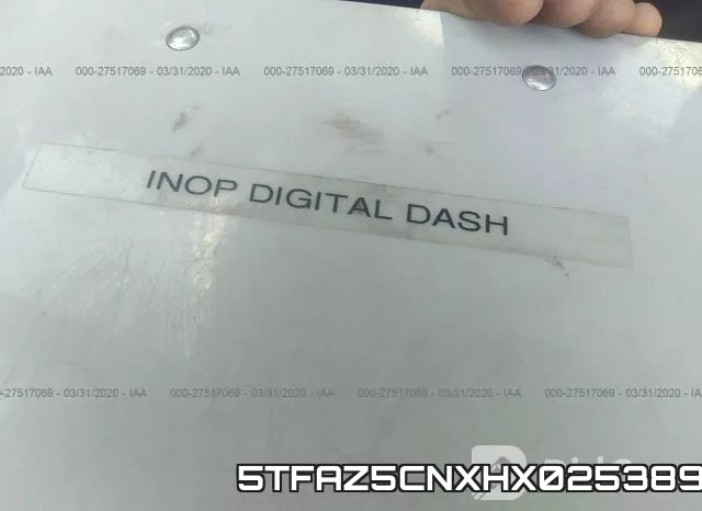 5TFAZ5CNXHX025389 фото 8
