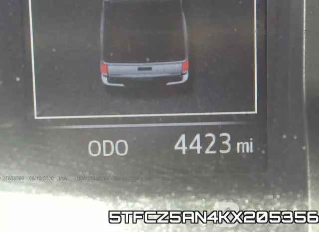 5TFCZ5AN4KX205356 фото 8
