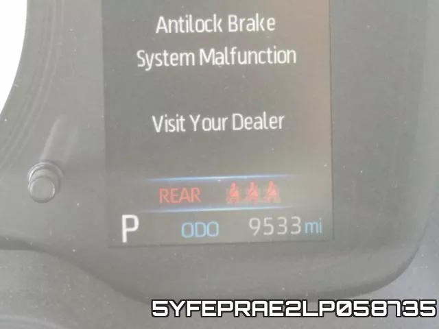 5YFEPRAE2LP058735 фото 9