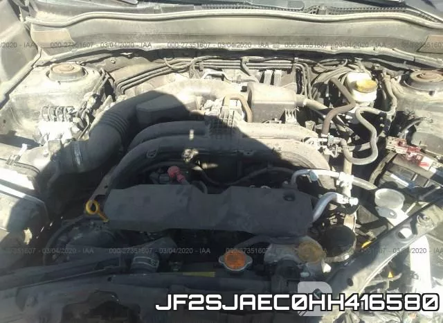 JF2SJAEC0HH416580 фото 2
