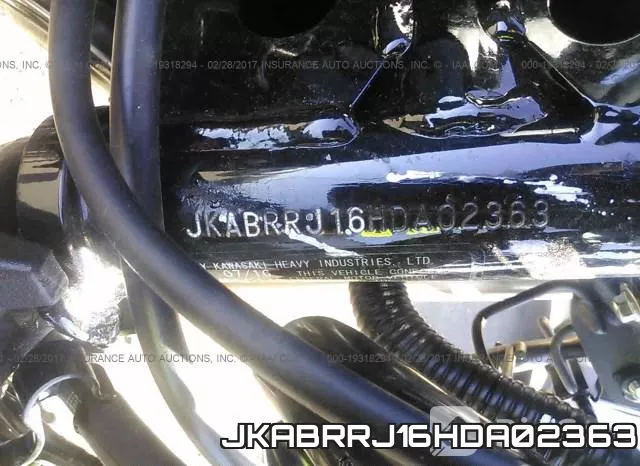 JKABRRJ16HDA02363 фото 2