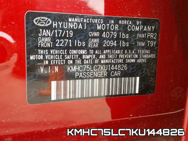KMHC75LC7KU144826 фото 2