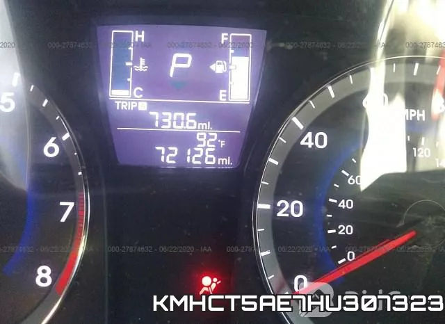 KMHCT5AE7HU307323 фото 8