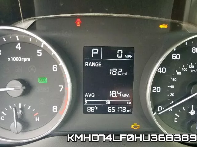 KMHD74LF0HU368389 фото 9