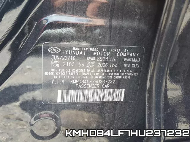 KMHD84LF7HU237232 фото 2