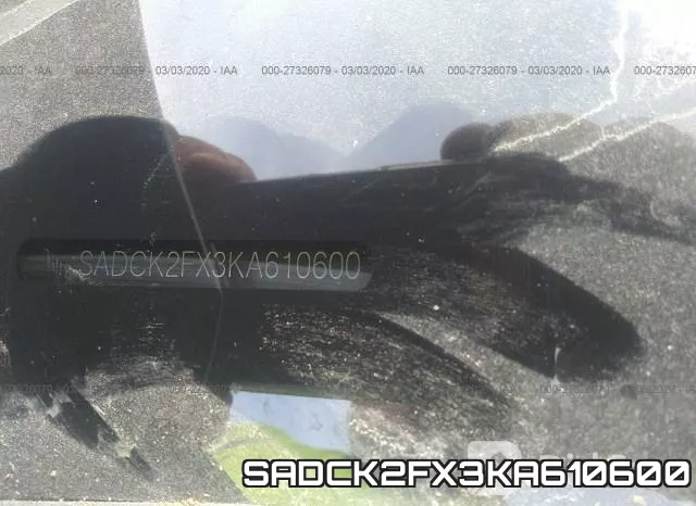 SADCK2FX3KA610600 фото 10
