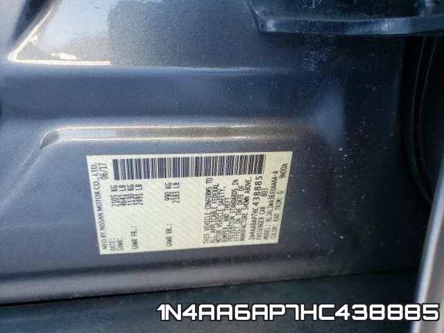 1N4AA6AP7HC438885 фото 2