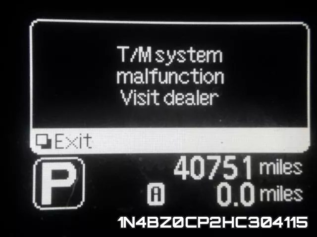 1N4BZ0CP2HC304115 фото 9