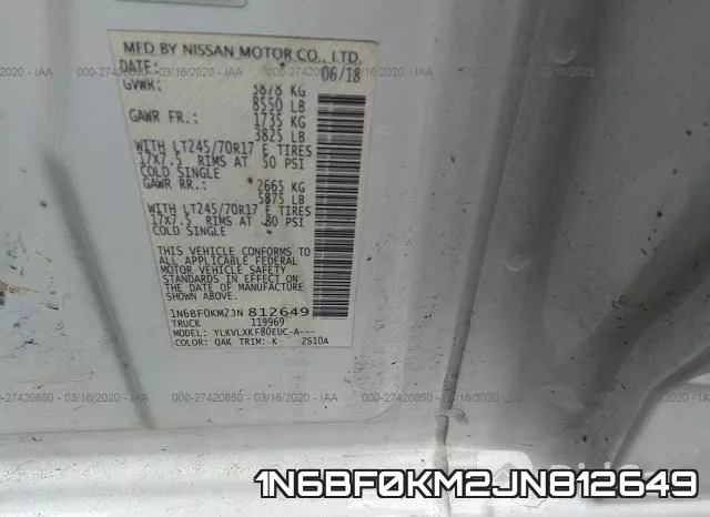 1N6BF0KM2JN812649 фото 10