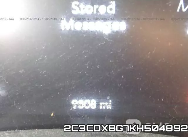 2C3CDXBG7KH504892 фото 8