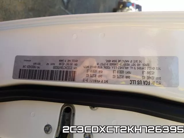2C3CDXCT2KH726395 фото 2