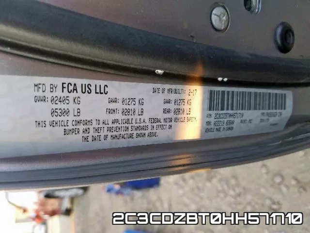 2C3CDZBT0HH571710 фото 2