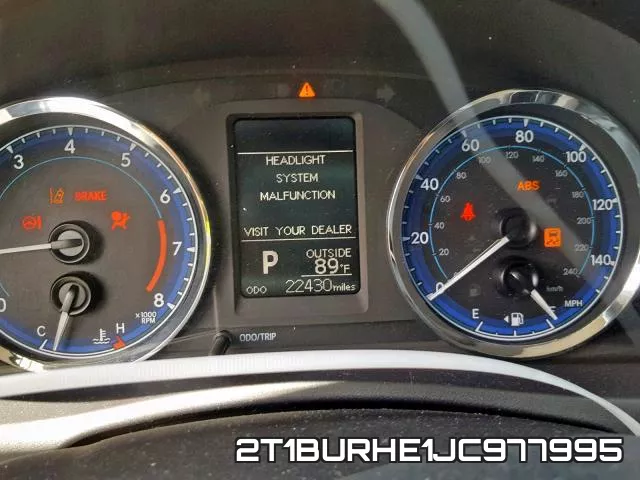 2T1BURHE1JC977995 фото 9