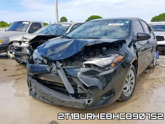 2T1BURHE8HC890752 фото 3