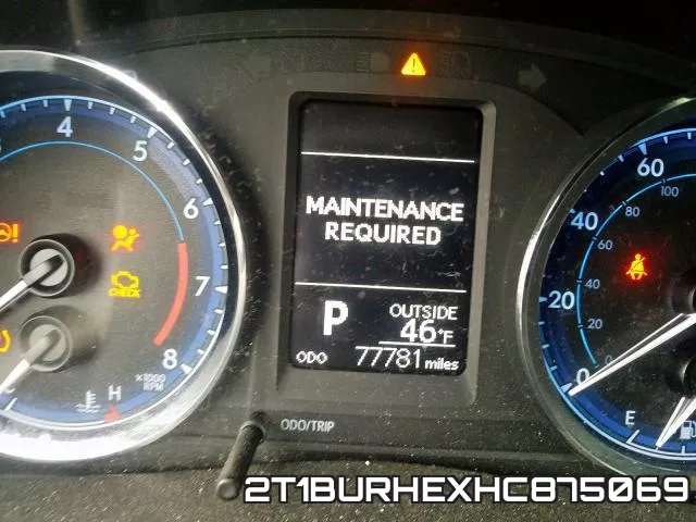 2T1BURHEXHC875069 фото 9