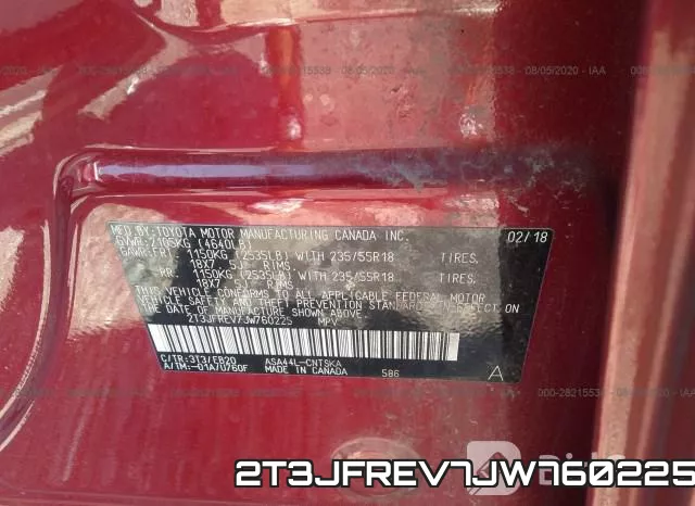 2T3JFREV7JW760225 фото 10