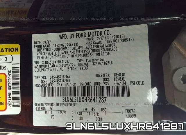 3LN6L5LUXHR641287 фото 10