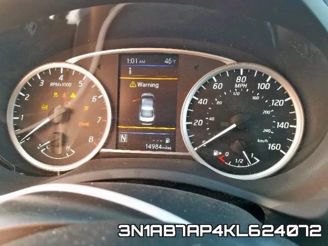 3N1AB7AP4KL624072 фото 9
