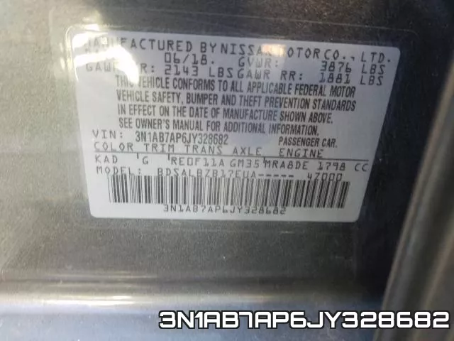 3N1AB7AP6JY328682 фото 2