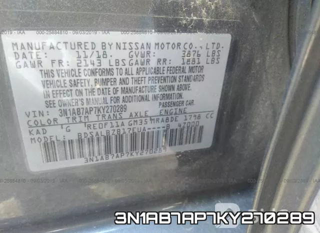 3N1AB7AP7KY270289 фото 10