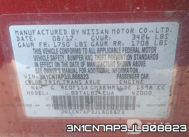 3N1CN7AP3JL808823 фото 10