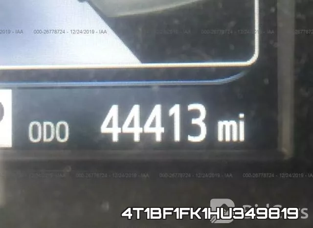 4T1BF1FK1HU349819 фото 8