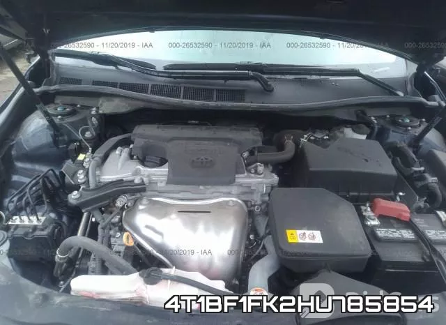 4T1BF1FK2HU785854 фото 2