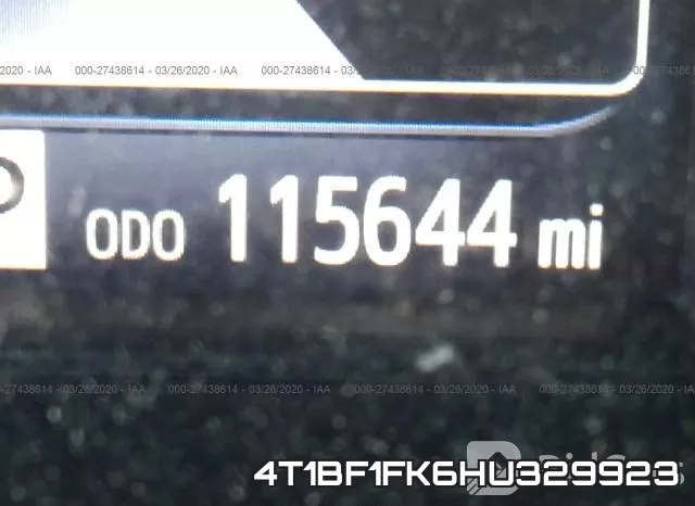 4T1BF1FK6HU329923 фото 8