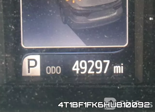 4T1BF1FK6HU810092 фото 8
