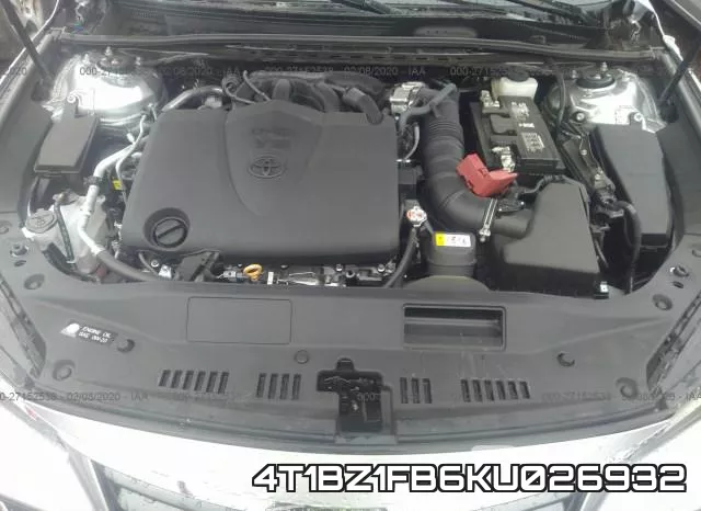 4T1BZ1FB6KU026932 фото 2