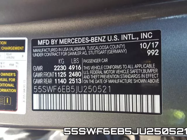 55SWF6EB5JU250521 фото 2