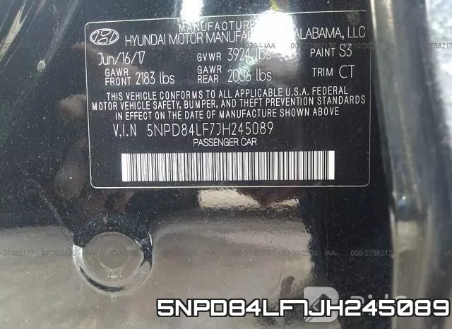 5NPD84LF7JH245089 фото 10