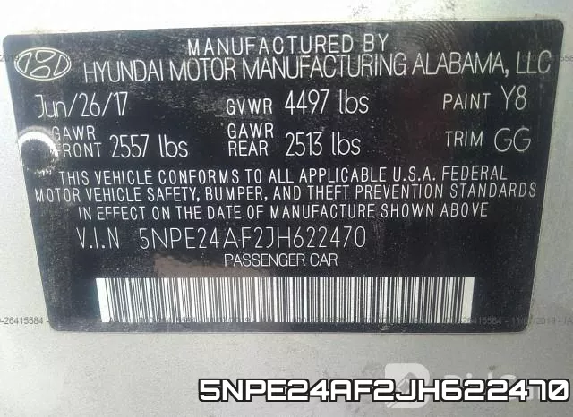 5NPE24AF2JH622470 фото 10