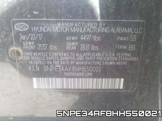 5NPE34AF8HH550021 фото 2