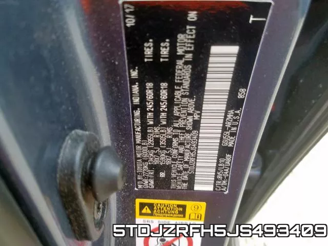 5TDJZRFH5JS493409 фото 2