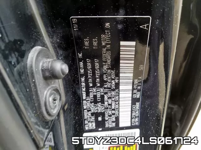5TDYZ3DC4LS061724 фото 2