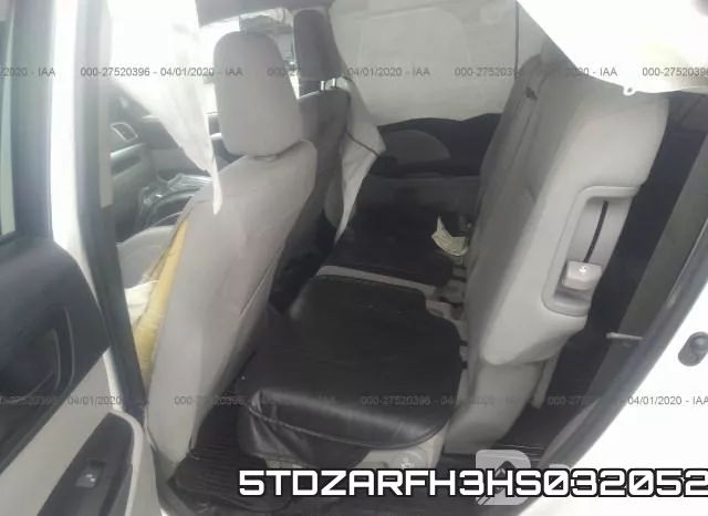5TDZARFH3HS032052 фото 9