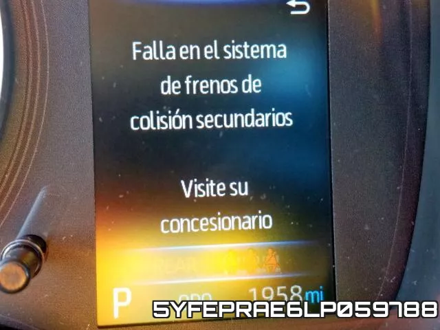 5YFEPRAE6LP059788 фото 9