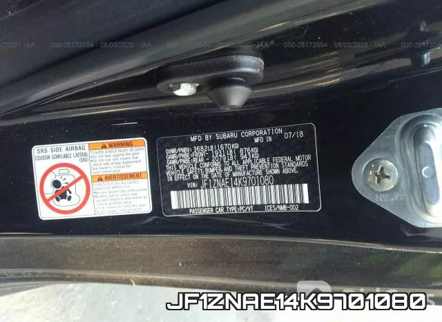 JF1ZNAE14K9701080 фото 10