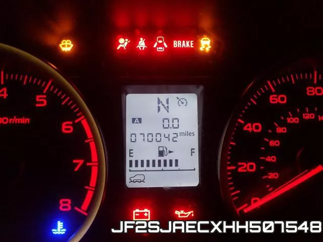 JF2SJAECXHH507548 фото 9
