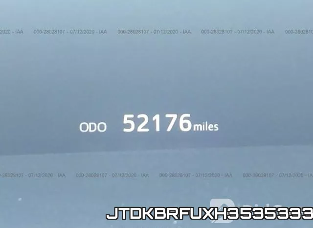 JTDKBRFUXH3535333 фото 8