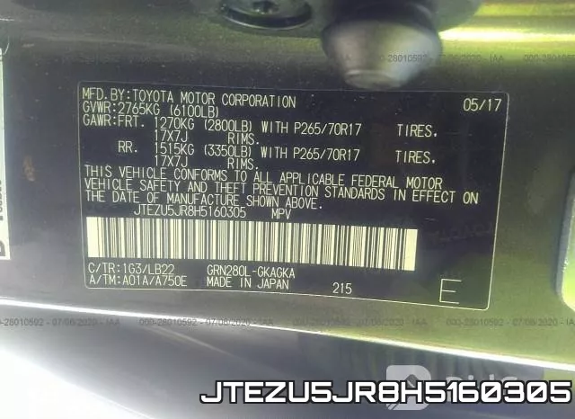 JTEZU5JR8H5160305 фото 10
